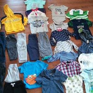 Boy's Size 12 Months Mixed Clothing Lot